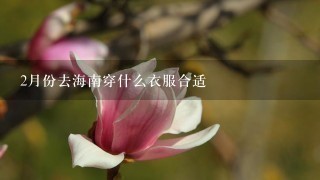 2月份去海南穿什么衣服合适