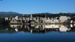 到云南西双版纳旅游5日游多少钱