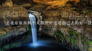 去北京旅游两个人跟团好还是自己去的好…没去过北京…