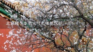 北京这个季节天气去哪里玩好1点？