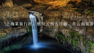 上海某旅行社，组织云南5日游，在云南旅游过程中，以体验少数民族婚俗为幌子，进行非法卖淫活动，对此旅行社应受到的罚款是...