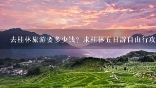 去桂林旅游要多少钱？求桂林5日游自由行攻略