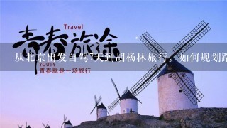 从北京出发自驾7天到胡杨林旅行，如何规划路线比较