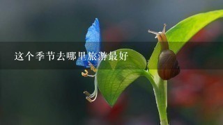 这个季节去哪里旅游最好