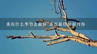 重庆什么季节去最好 重庆最佳旅游月份