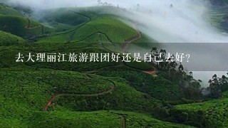 去大理丽江旅游跟团好还是自己去好？