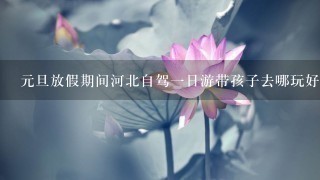 元旦放假期间河北自驾1日游带孩子去哪玩好