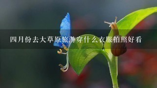 4月份去大草原旅游穿什么衣服拍照好看