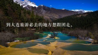 到大连旅游必去的地方想跟团走。