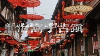 怎样去报旅游团，去哪里报名？