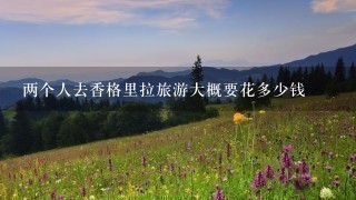 两个人去香格里拉旅游大概要花多少钱