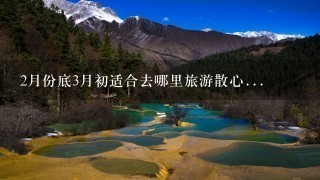 2月份底3月初适合去哪里旅游散心...