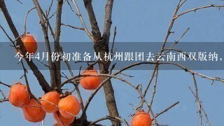 今年4月份初准备从杭州跟团去云南西双版纳,丽江需要多少钱啊？求助，杭州哪个旅游团实惠点？