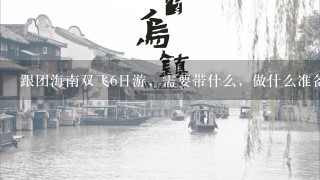 跟团海南双飞6日游，需要带什么，做什么准备？