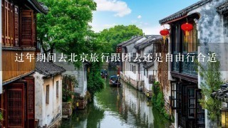 过年期间去北京旅行跟团去还是自由行合适