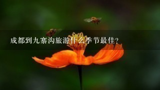 成都到9寨沟旅游什么季节最佳?